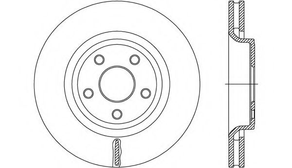 OPEN PARTS BDR2712.20