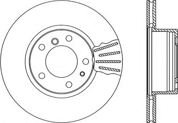 OPEN PARTS BDA1087.20