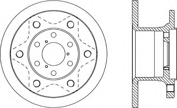 OPEN PARTS BDA1132.10