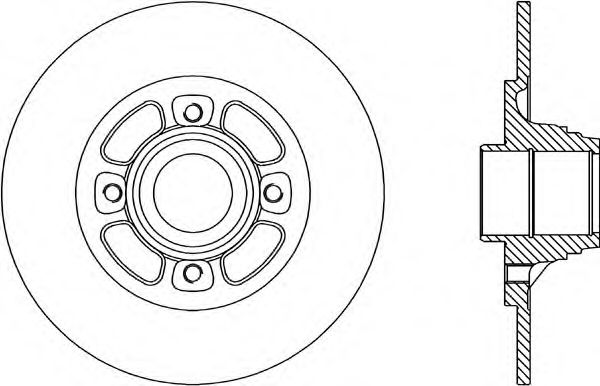 OPEN PARTS BDA1463.10