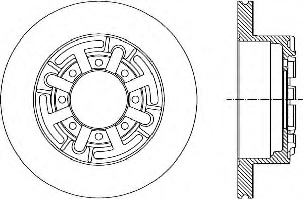 OPEN PARTS BDA1691.10