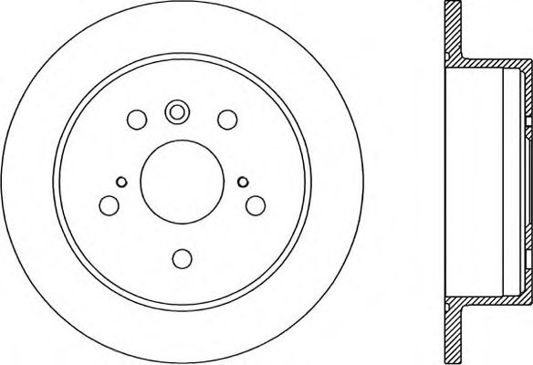 OPEN PARTS BDA1969.10