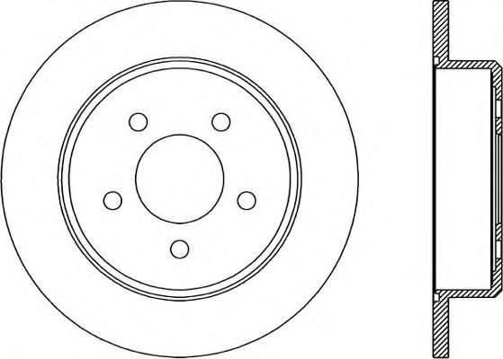 OPEN PARTS BDA1972.10