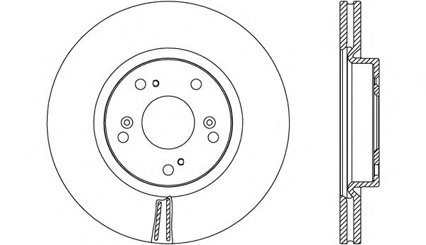 OPEN PARTS BDA2686.20