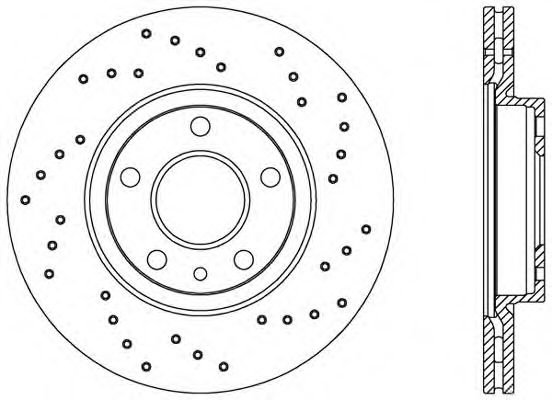 OPEN PARTS BDRS1664.25