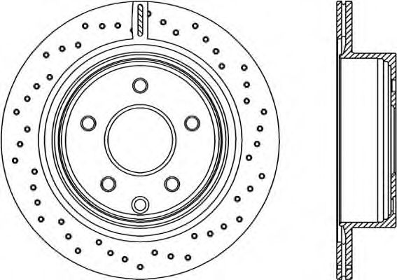 OPEN PARTS BDRS2208.25