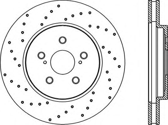 OPEN PARTS BDRS2238.25