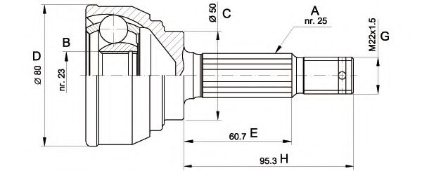 OPEN PARTS CVJ5103.10