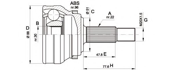 OPEN PARTS CVJ5109.10