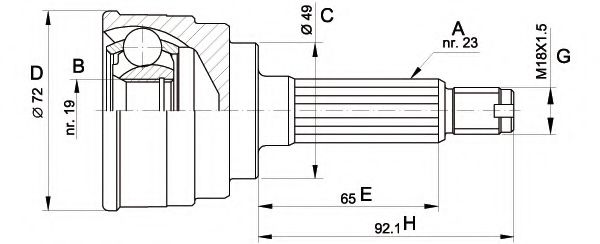 OPEN PARTS CVJ5112.10