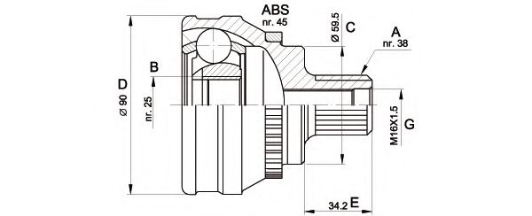 OPEN PARTS CVJ5119.10