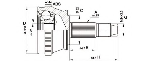 OPEN PARTS CVJ5210.10