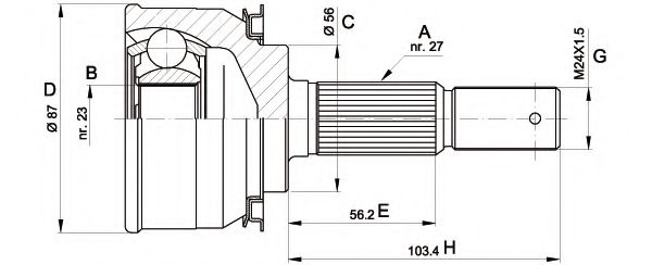 OPEN PARTS CVJ5308.10