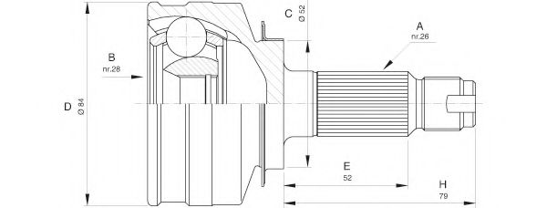 OPEN PARTS CVJ5517.10