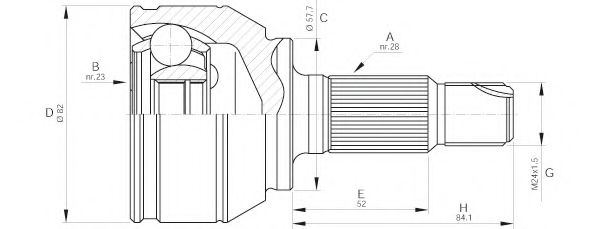 OPEN PARTS CVJ5518.10