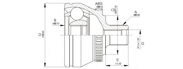 OPEN PARTS CVJ5666.10