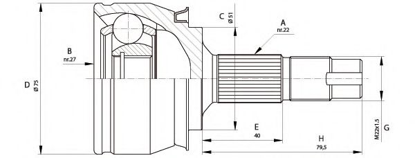 OPEN PARTS CVJ5682.10