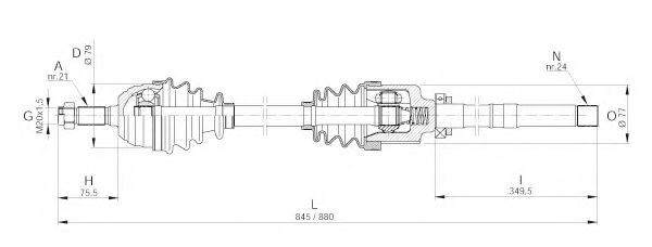 OPEN PARTS DRS6003.00