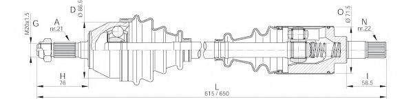 OPEN PARTS DRS6030.00