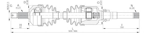OPEN PARTS DRS6047.00