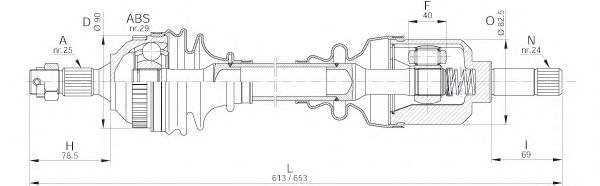 OPEN PARTS DRS6202.00