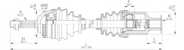 OPEN PARTS DRS6207.00