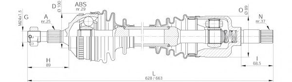 OPEN PARTS DRS6226.00