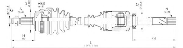 OPEN PARTS DRS6240.00