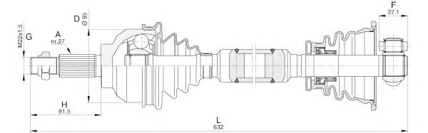 OPEN PARTS DRS6241.00