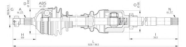 OPEN PARTS DRS6246.00