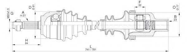 OPEN PARTS DRS6302.00