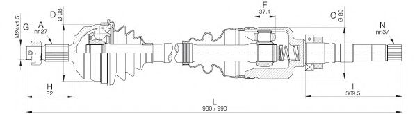 OPEN PARTS DRS6311.00