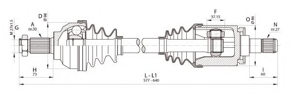 OPEN PARTS DRS6342.00