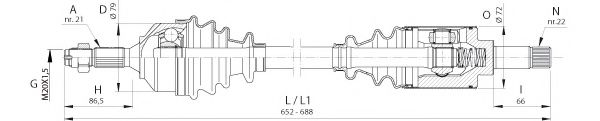 OPEN PARTS DRS6390.00