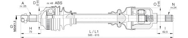 OPEN PARTS DRS6397.00