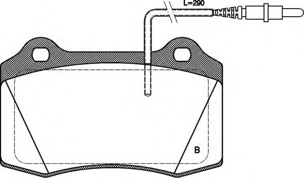 OPEN PARTS BPA0434.14