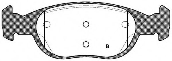 OPEN PARTS BPA0588.10