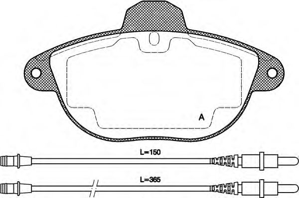OPEN PARTS BPA0608.04