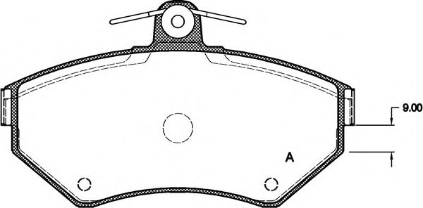 OPEN PARTS BPA0631.00