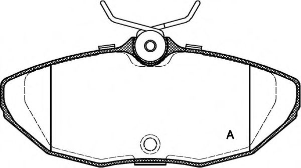 OPEN PARTS BPA0732.00