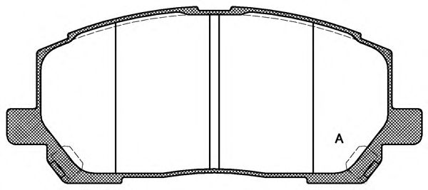 OPEN PARTS BPA0855.00