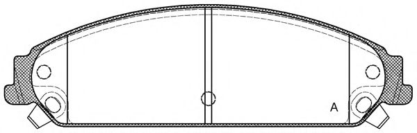 OPEN PARTS BPA1128.08