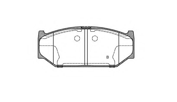 OPEN PARTS BPA1381.11