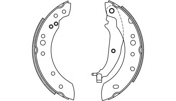 OPEN PARTS BSA2227.00