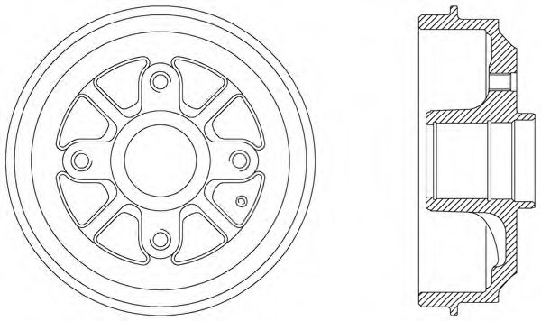 OPEN PARTS BAD9027.30