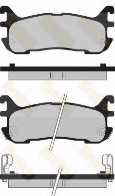 Brake ENGINEERING PA1072