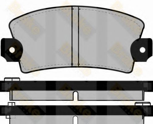 Brake ENGINEERING PA228