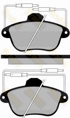 Brake ENGINEERING PA807