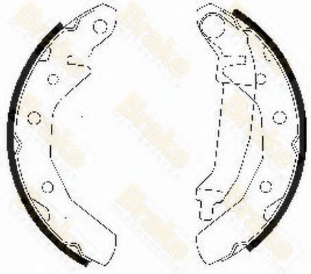 Brake ENGINEERING SH2510