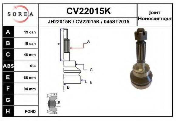 EAI CV22015K